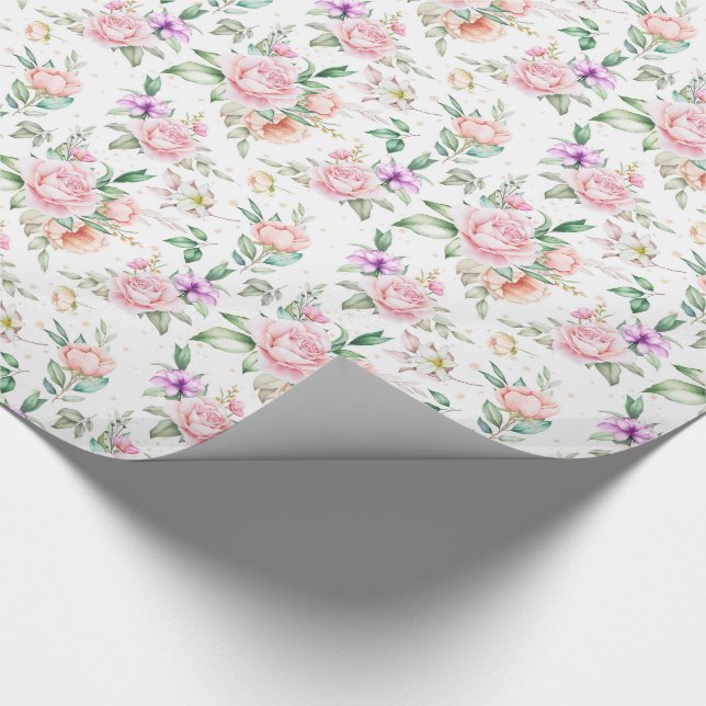 Wedding Wrapping Paper (Corner)
