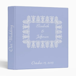 Wedgewood Blue 1 Classeur Wedding planner