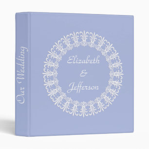 Wedgewood Blue 1 Classeur Wedding planner