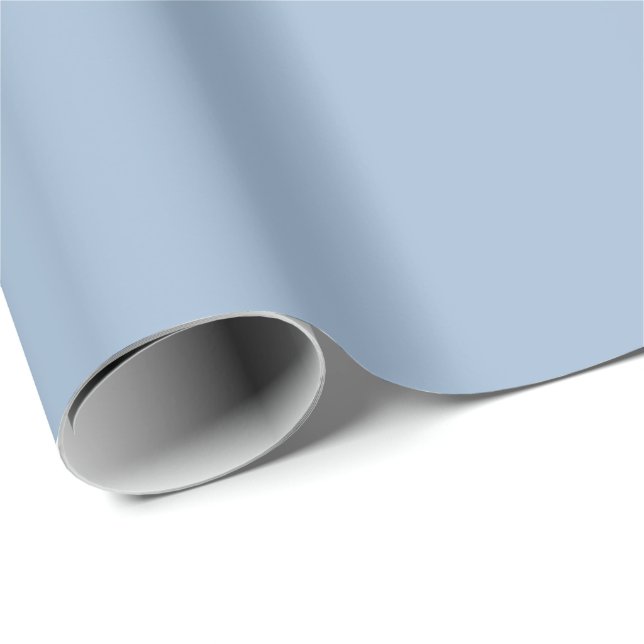 Wedgewood Blue colour Wrapping Paper (Roll Corner)