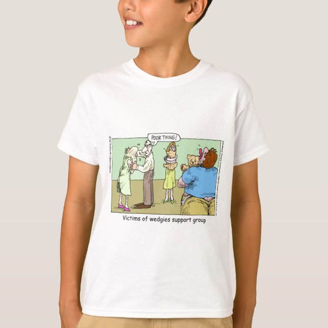 Wedgie Support Group Funny Mugs Tees & Gifts (Front)