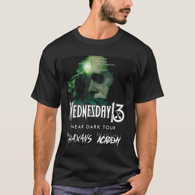 WEDNESDAY 13’S ,THE HAXANS, DEAD GIRL’S ACADEMY T-Shirt (Front)