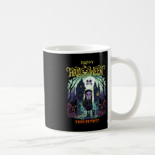 Wednesday Halloween Costume Outfit For Kids And Pa Coffee Mug