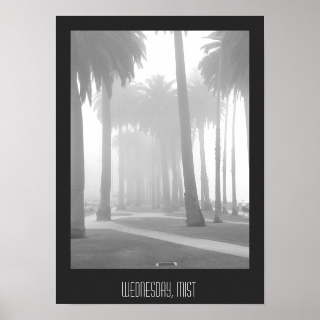 Wednesday Mist Poster (Front)