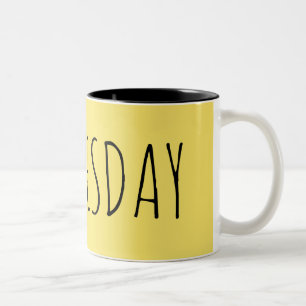 Wednesday Two-Tone Coffee Mug