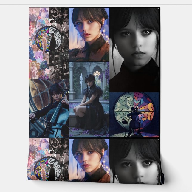 Wednesday wallpaper (Unrolling)