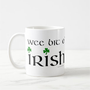 Wee Bit O' Irish Shamrock Mug