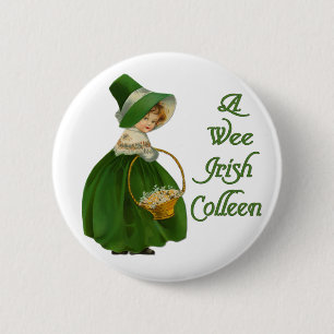 Wee Colleen 2 Inch Round Button