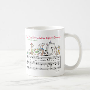 WEE FISH EWE A MARE EGRETS MOOSE Sandra Boynton Coffee Mug
