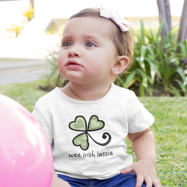 Wee Irish Lassie St. Patrick's Day Shirts (Creator Uploaded)