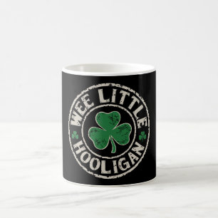 Wee Little Hooligan Shamrock St Patrick's Day Coffee Mug