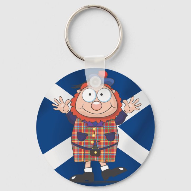 Wee man keychain (Front)