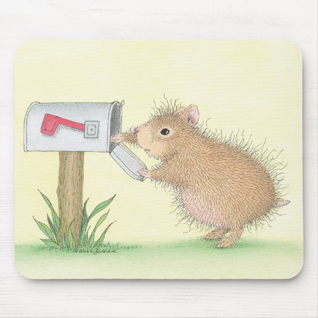 Wee Poppets® by Artist Ellen Jareckie - Mouse Pad (Front)