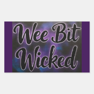 WeeBitWicked  Sticker