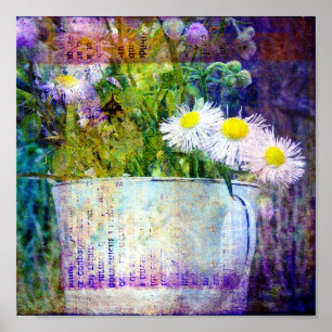 Weed Bouquet Poster