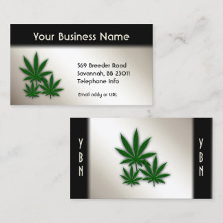 Weed Business Double Sided Antique Card