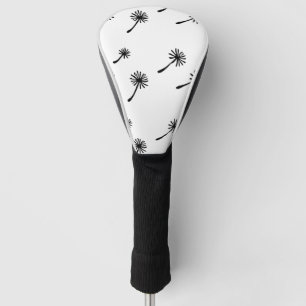 Weed Happens cute cynical dandelion Funny Vintage Golf Head Cover