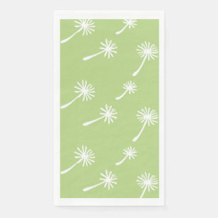 Weed Happens cute cynical dandelion Funny Vintage Napkin