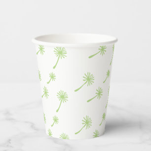 Weed Happens cute cynical dandelion Funny Vintage Paper Cups
