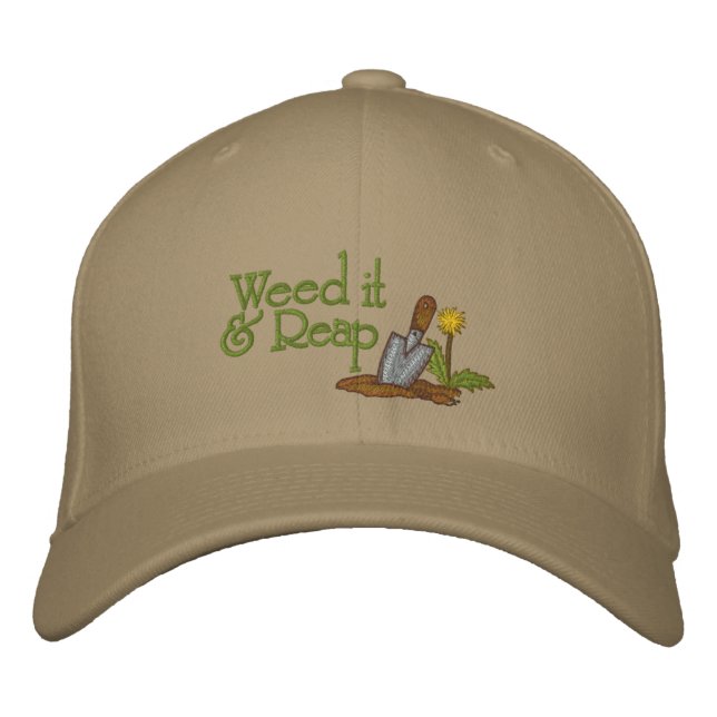 Weed It Embroidered Hat (Front)