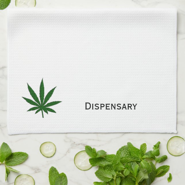 Weed Kitchen Towel (Folded)
