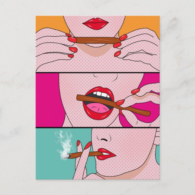 weed lady postcard (Front)