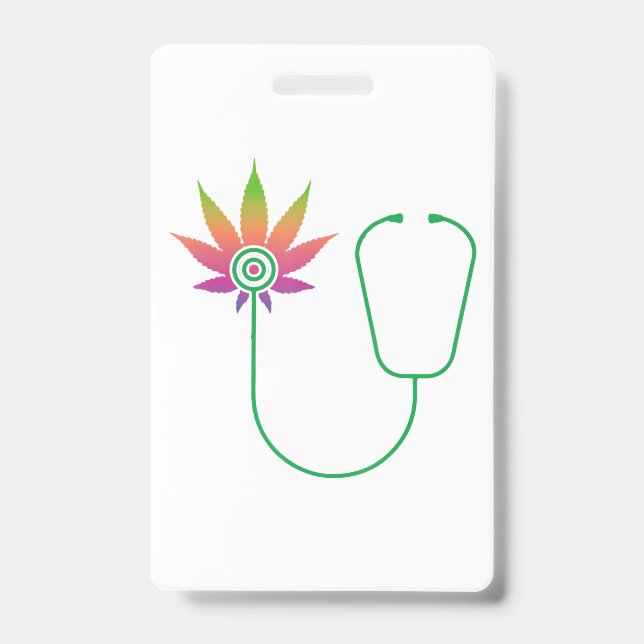 Weed Nurse Weed Badge (Front)