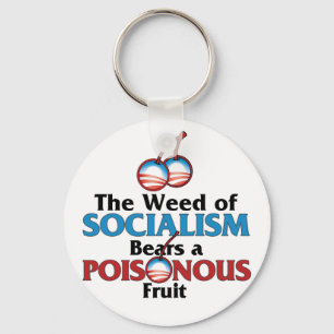 Weed of Socialistm Keychain