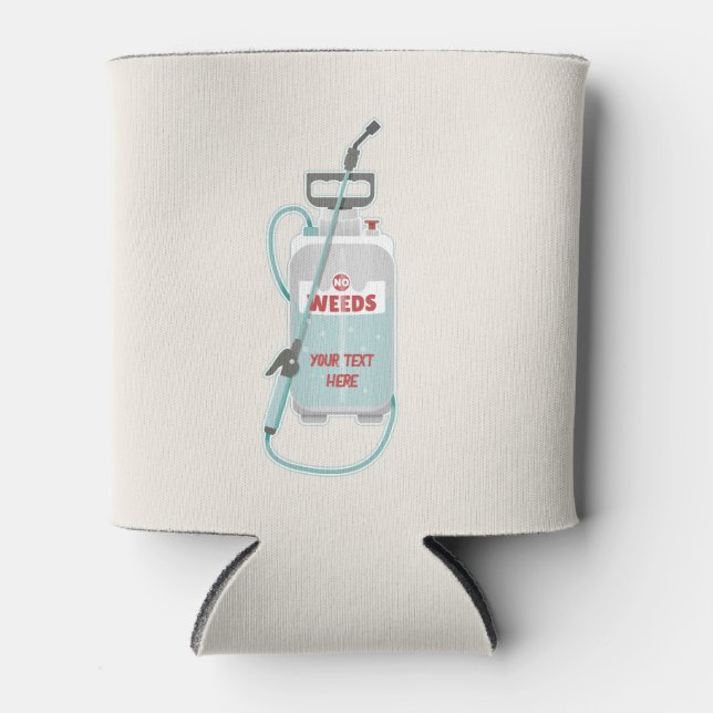 Weed spray garden maintenance can cooler (Front)