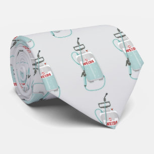 Weed spray garden maintenance tie