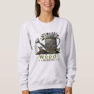 Weed Warrior Gardening Ash Sweatshirt