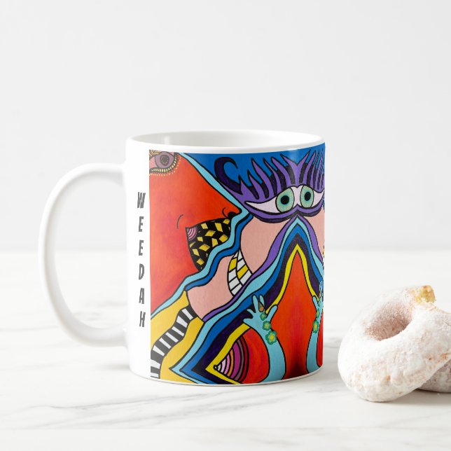 WeedAh Coffee Mug (With Donut)