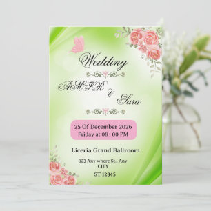 WEEDING INVITATION 