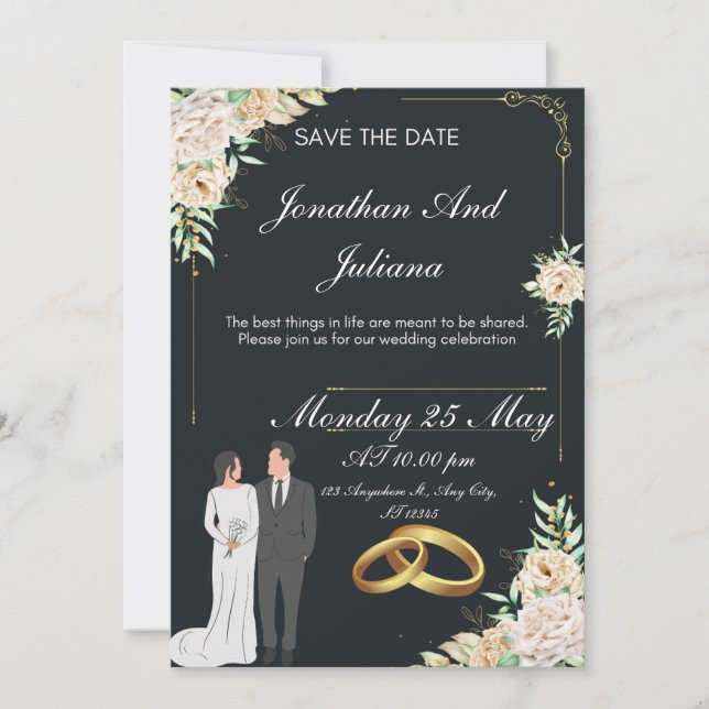  Weeding  Invitation (Front)