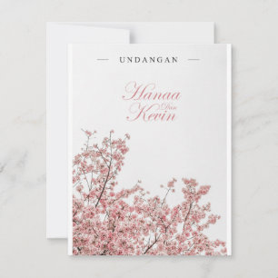 Weeding Invitation Card (Floral Theme)