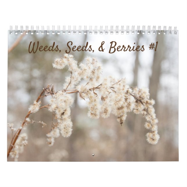 Weeds, Seeds, & Berries #1 Calendar (Cover)