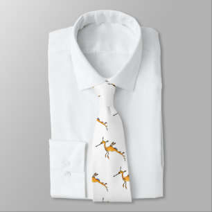 Weedy seadragon cartoon illustration tie
