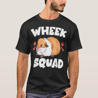 Week Squad Cute Guinea Pig Lover Animal 5560 T-Shirt