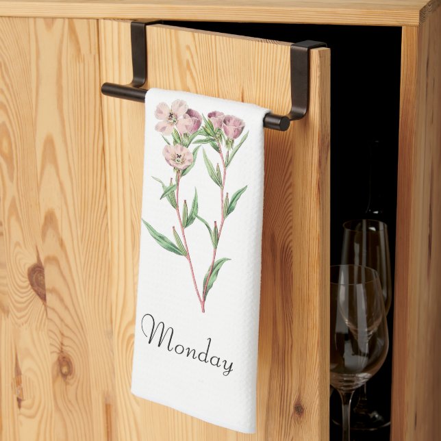 *Weekdays GBUS2.1MON (Monday) - Kitchen Towel (Thirds Fold)