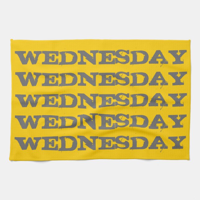Weekdays Kitchen Towel (Horizontal)