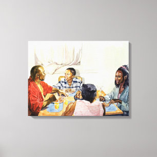 Weekend Breakfast 2003 Canvas Print
