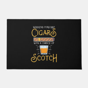 Weekend Cigars With A Chance Of Scotch Doormat