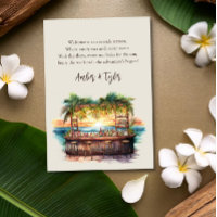 Weekend Destination Beach Wedding Welcome Gift Bag