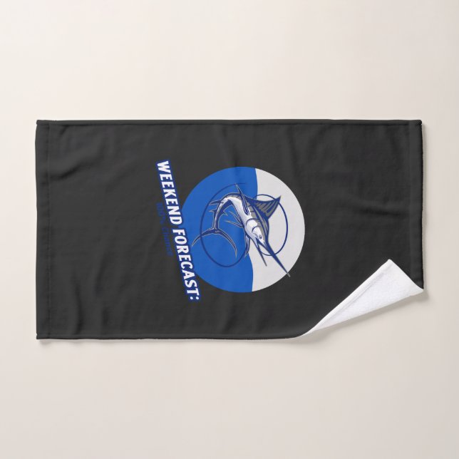 Weekend Forecast  100% Chance  Bath Towel Set (Hand Towel)