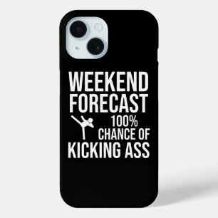 Weekend Forecast - 100% Chance of Kicking-Ass iPhone 15 Case