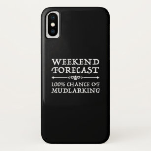 Weekend Forecast - 100% Chance of Mudlarking Case-Mate iPhone Case