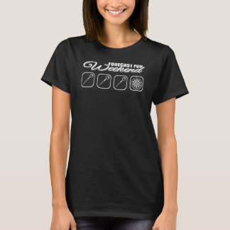 Weekend Forecast - Darts Sports T-Shirt