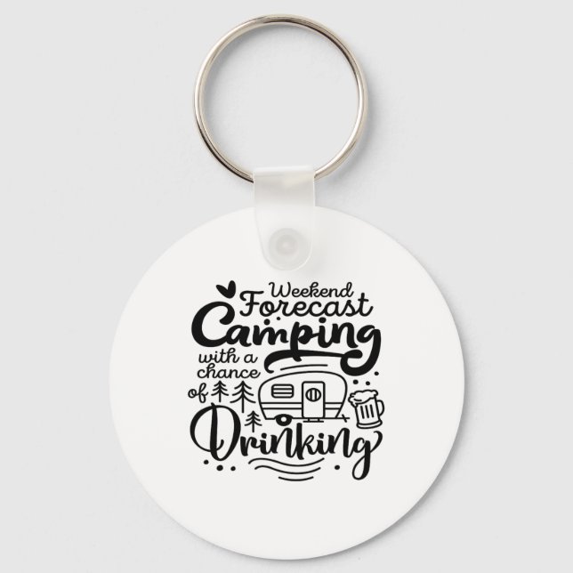 Weekend Forecast  Keychain (Front)