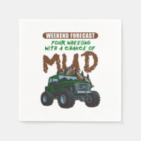 Weekend Forecast Mud ATV Four Wheeler Quad Gift