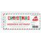Weekend Getaway Voucher Christmas Gift Ticket